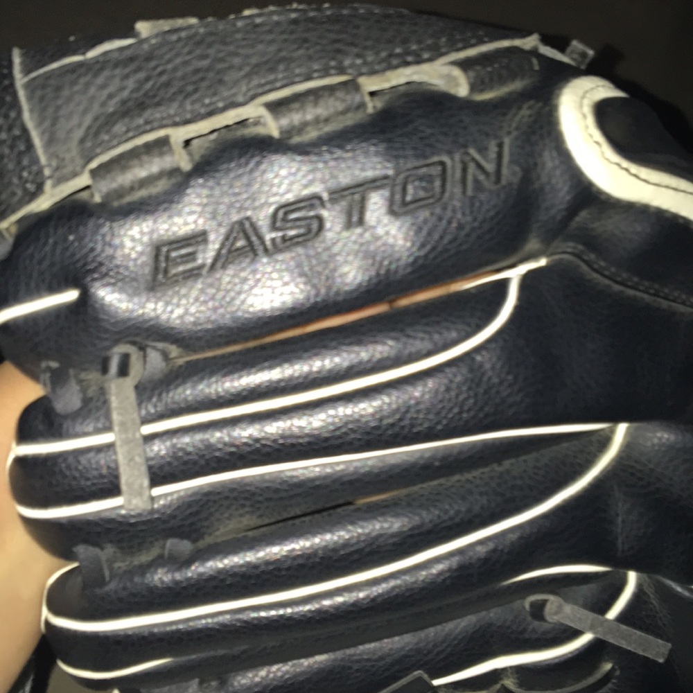 Left hand softball glove
